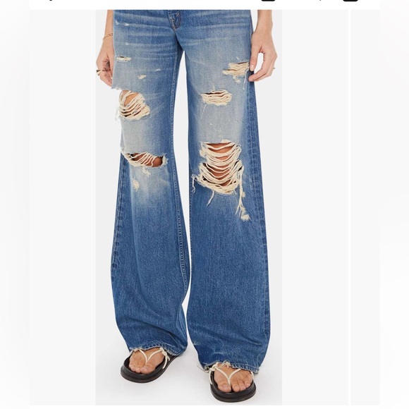 Mother Denim
Downlow Spinner Heel Straight Leg Jeans - Picture 5 of 12